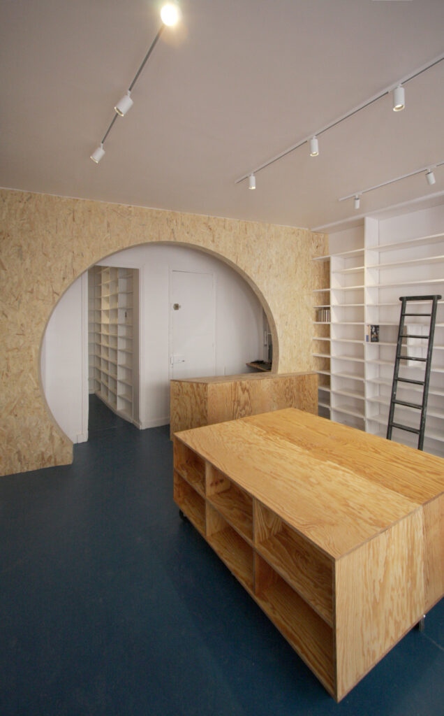 Aménagement de librairie