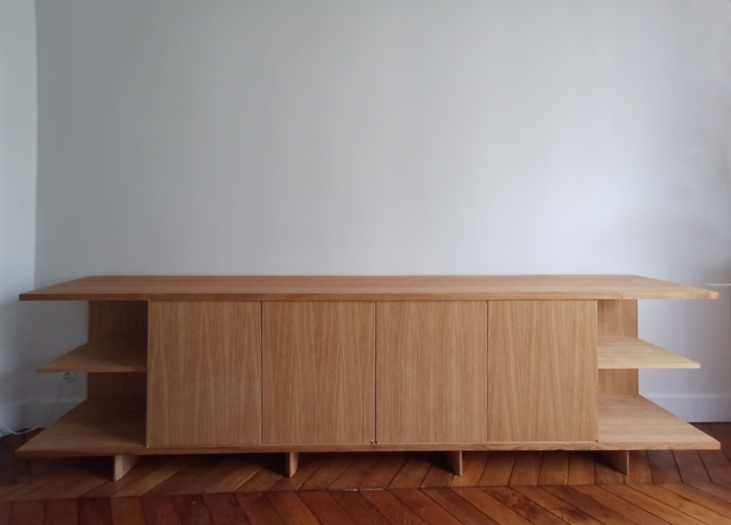 Enfilade moderne chêne